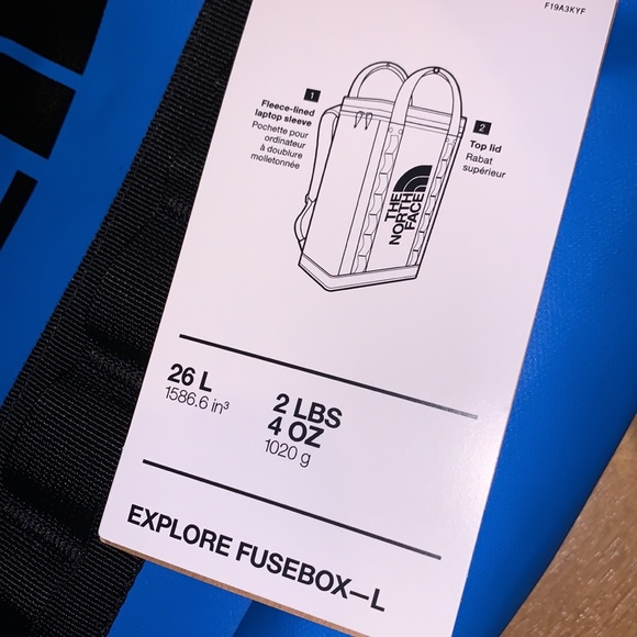 NWT The North Face Explore Fusebox Daypack - Large - Picture 4 of 15